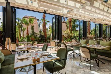 L'Italien by Jean-Georges restaurant Italian cuisine in Marrakesh La Mamounia