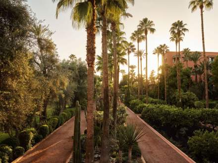 La Mamounia’s Gardens in Marrakesh, Morocco