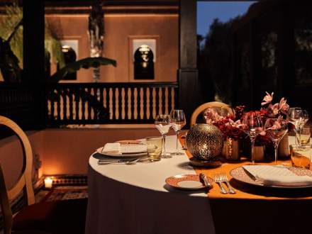 Le Dîner Ephémère Palace La Mamounia Marrakech