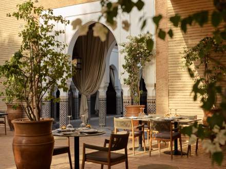 Restaurant Le Marocain Cuisine Traditionnelle Marocaine à Marrakech La Mamounia