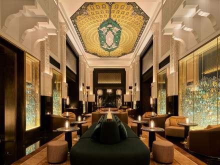 Le Bar Majorelle in Marrakesh La Mamounia