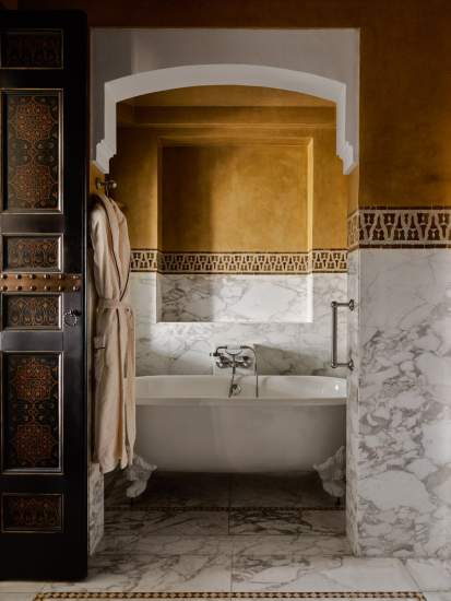 Suite Koutoubia Palace Hotel de luxe 5 étoiles Marrakech La Mamounia 