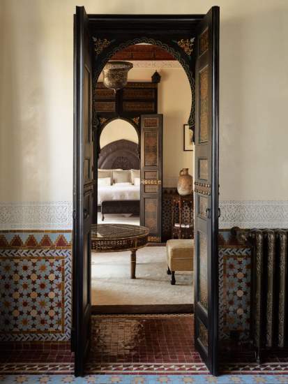 Los Alojamientos, palacio marrakech, hotel de lujo 5 estrellas