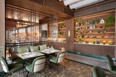 L'Italien by Jean-Georges restaurant Italian cuisine in Marrakesh La Mamounia