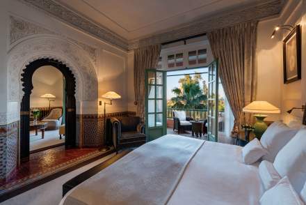 Accommodation Luxury 5-star hotel Marrakesh, Morocco La Mamounia