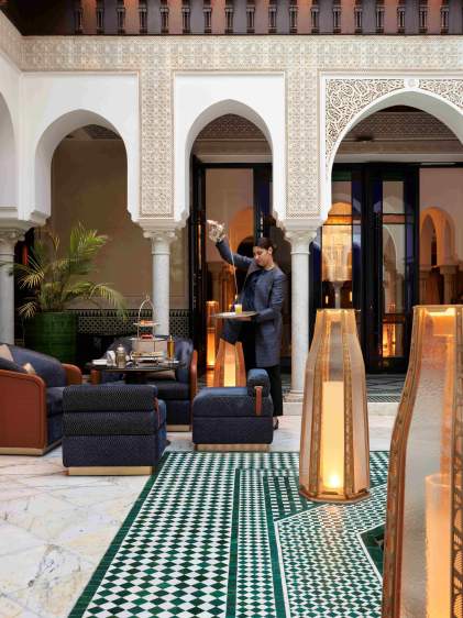 Saint-Valentin à la Mamounia