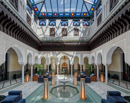 Le Salon de Thé by Pierre Hermé in Marrakesh La Mamounia