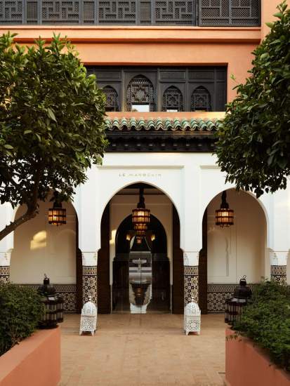 Restaurant Le Marocain Cuisine Traditionnelle Marocaine à Marrakech La Mamounia