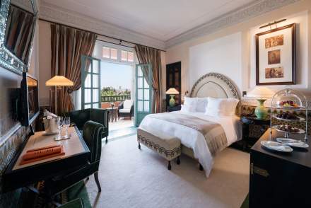 Les Chambres de La Mamounia Hotel de luxe 5 étoiles Marrakech Maroc