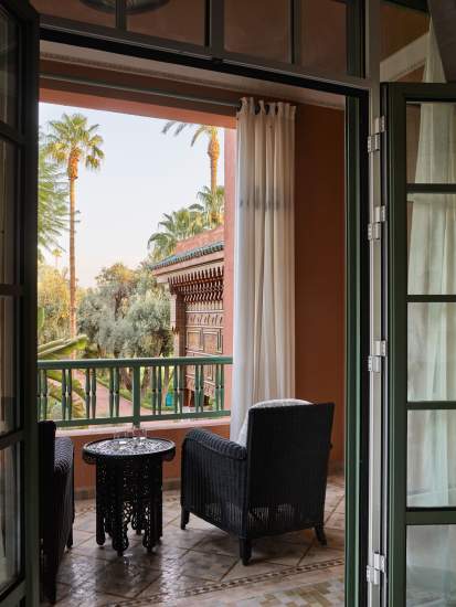 Habitaciones Deluxe Parque, hotel de lujo marrakech, 5 estrellas