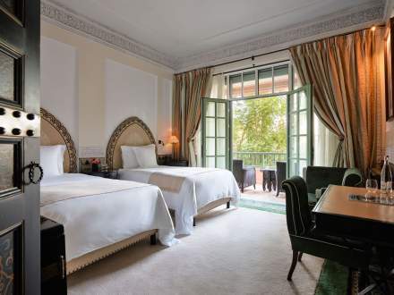 Chambres Deluxe Parc Hotel de luxe 5 étoiles Marrakech La Mamounia