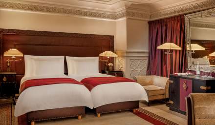 Habitaciones Clásicas Doble Hivernage, hotel de lujo marrakech, 5 estrellas