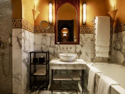 Rooms Luxury 5-star hotel Marrakesh Morocco La Mamounia