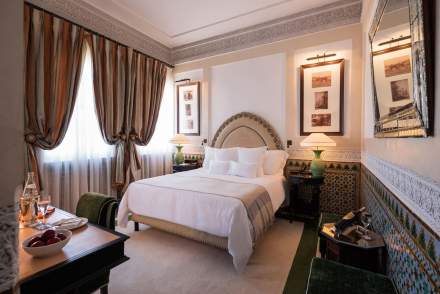 Rooms Luxury 5-star hotel Marrakesh Morocco La Mamounia