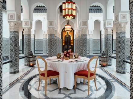 Ephemeral Dinner La Mamounia