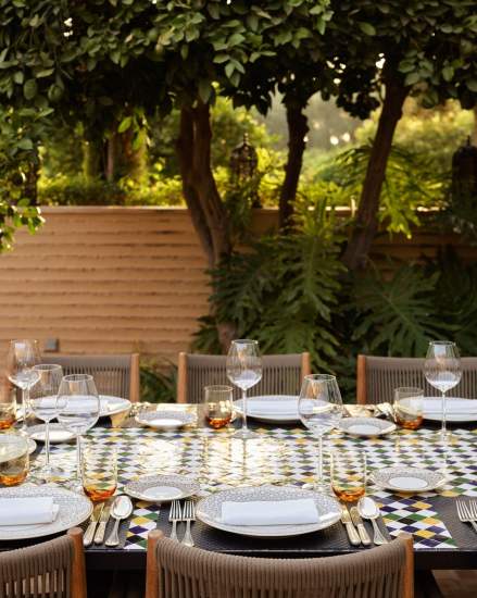 Restaurant Le Marocain Cuisine Traditionnelle Marocaine à Marrakech La Mamounia