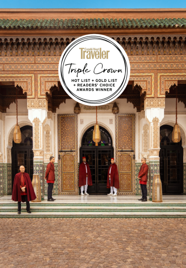 Triple Crown Distinction La Mamounia